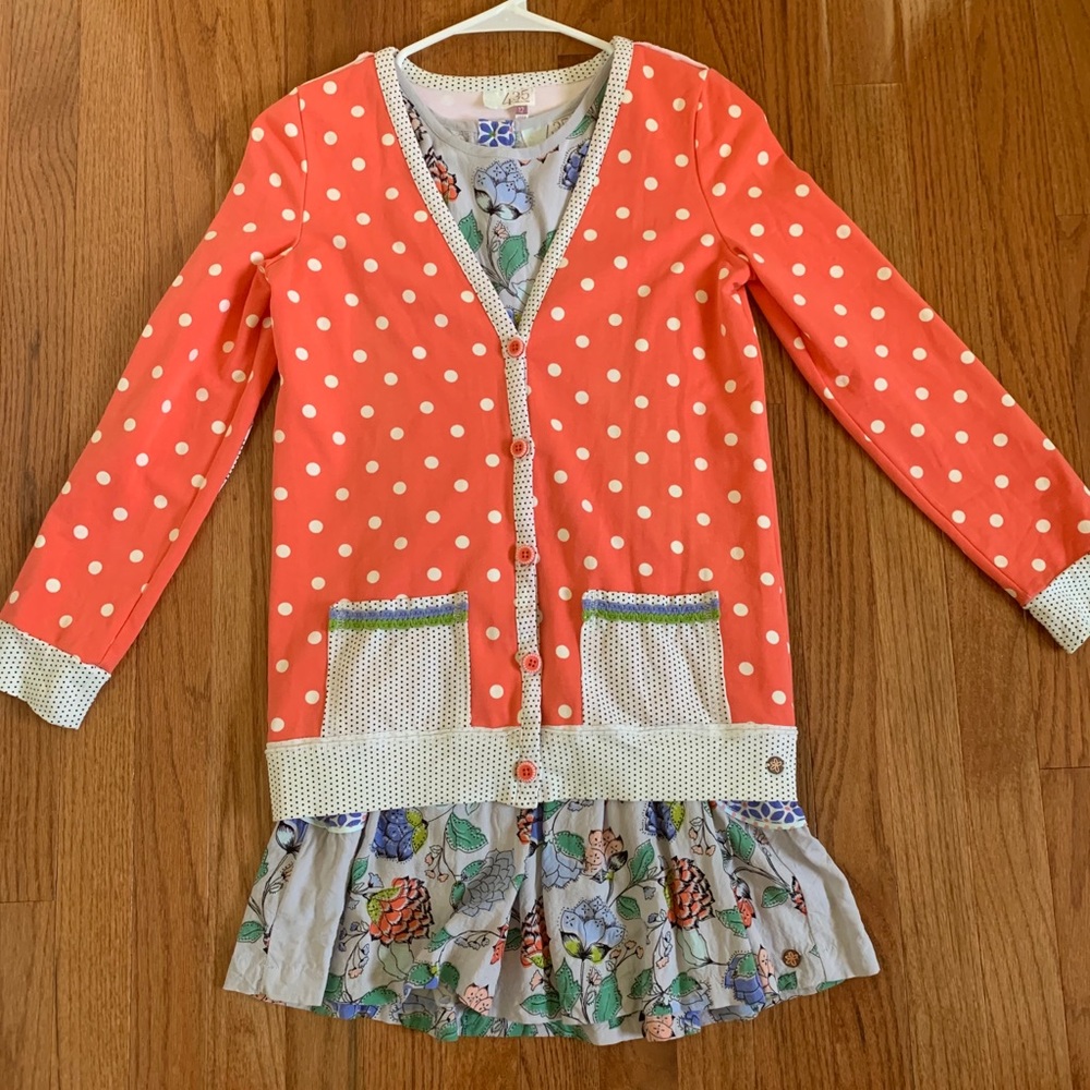 Matilda Jane dress and cardigan set